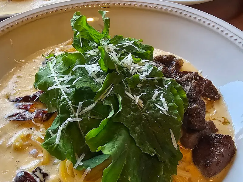 부채살 파스타 비주얼