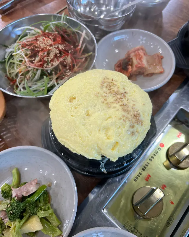 금평갈비 계란찜