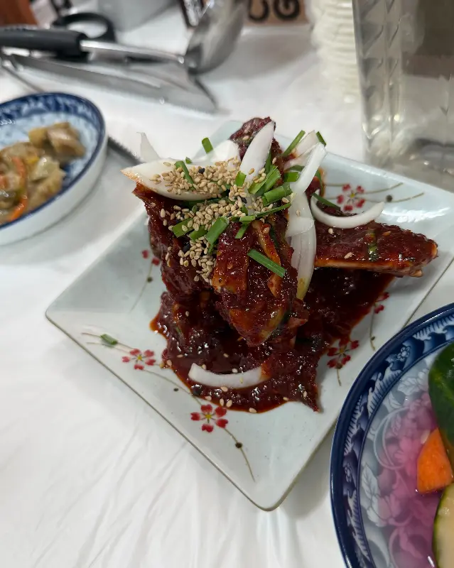 모녀게장식당 내부