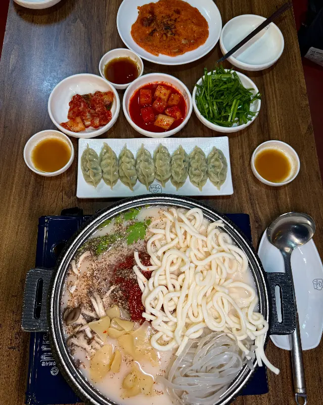 셀프 김치전 코너