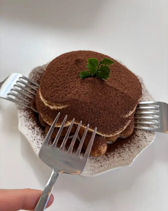 티라미수 근접샷