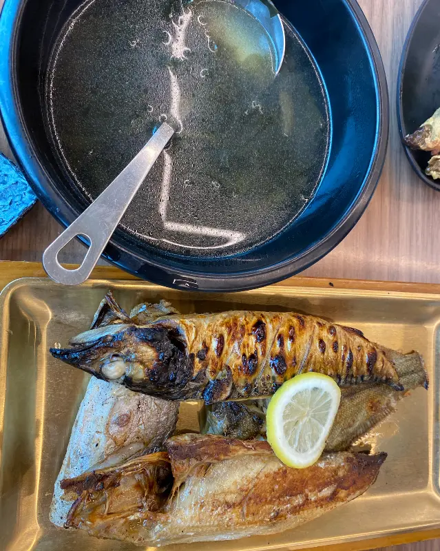 화덕 고등어 구이