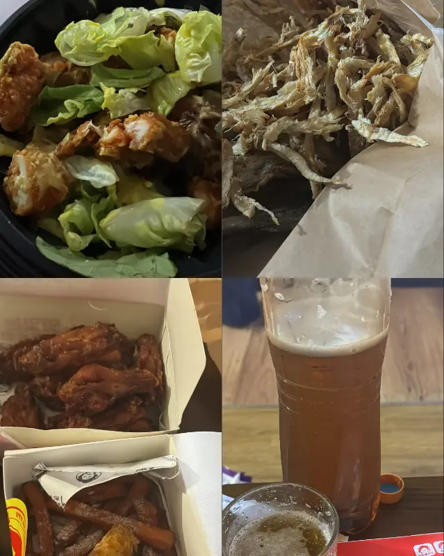 케이준 치킨 샐러드