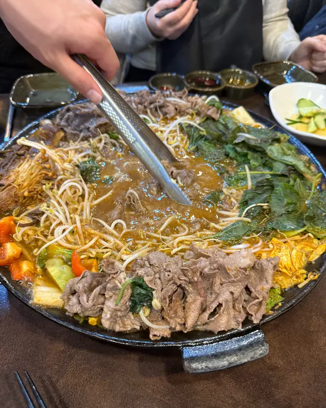 문어와 갈비의 환상적인 조합