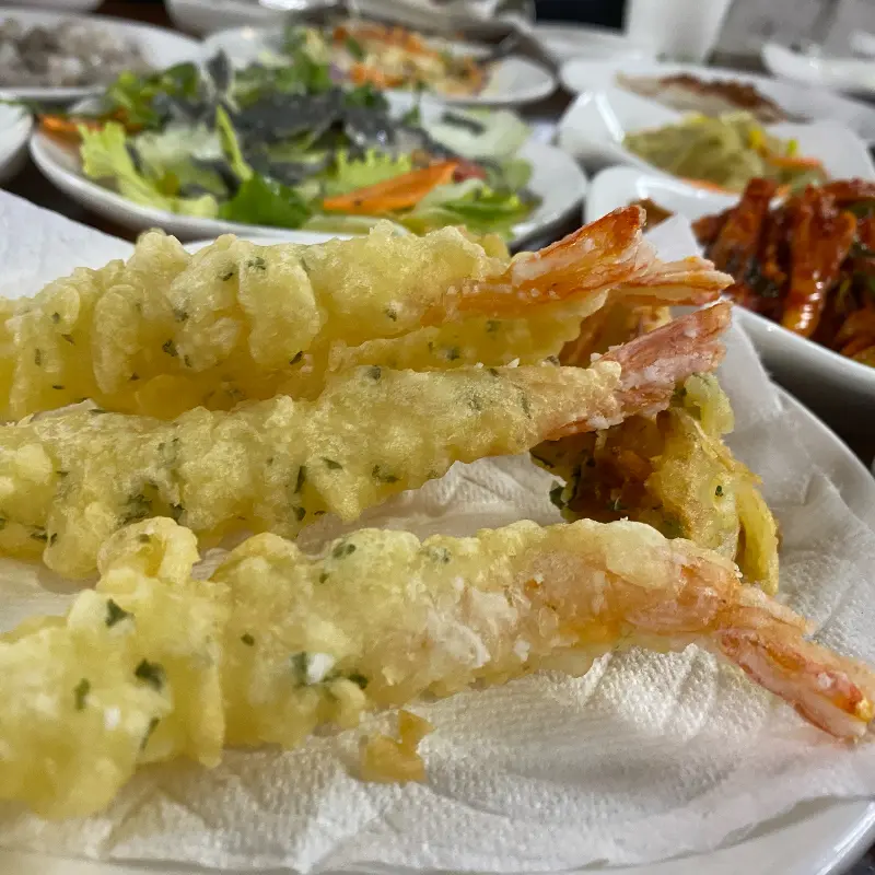 바삭한 새우튀김