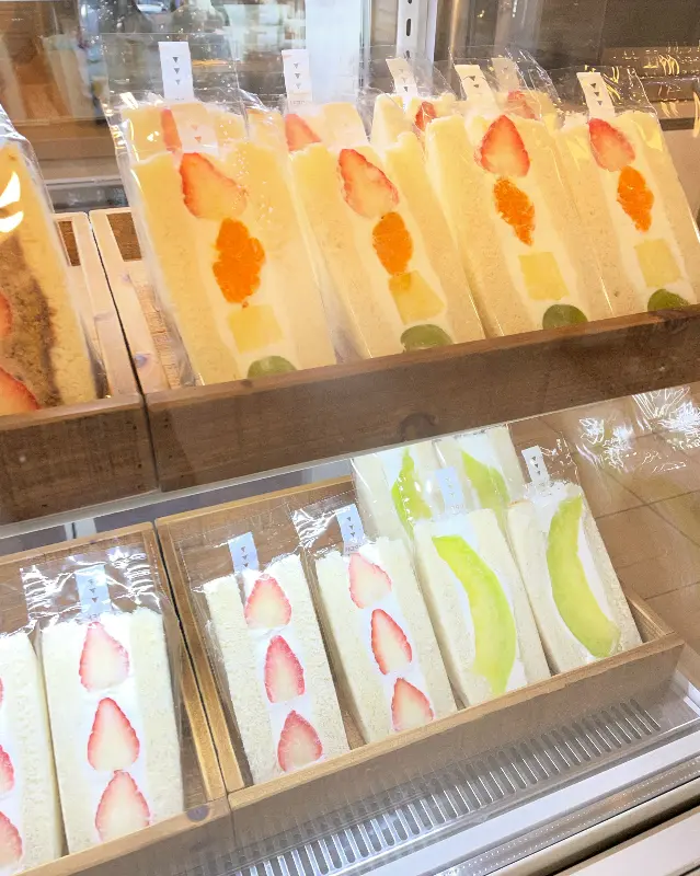 다양한 산도 메뉴