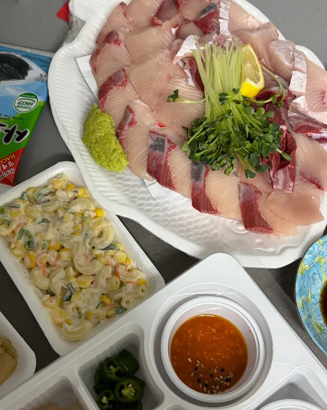 365싱싱회수산 한 상 차림