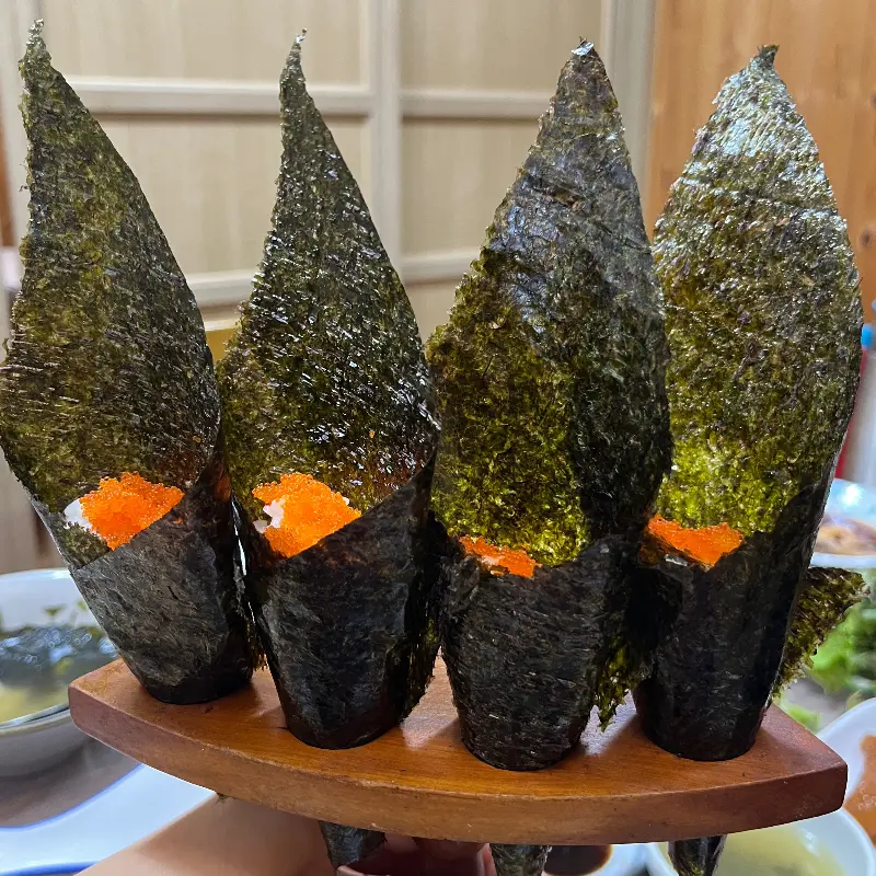 예쁘게 담긴 해산물