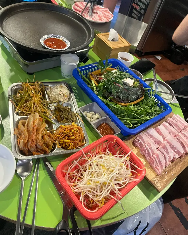 푸짐한 한 상 차림