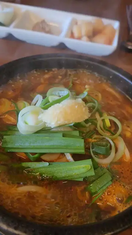 해장국의 아름다운 비주얼