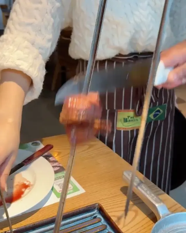 셰프가 직접 썰어주는 슈하스코