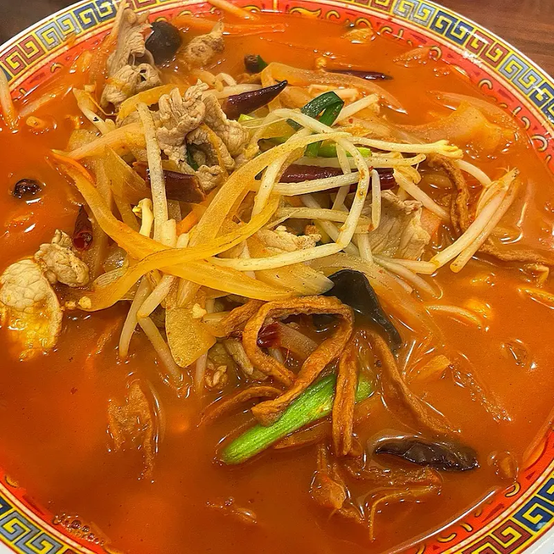 화돈짬뽕 근접샷