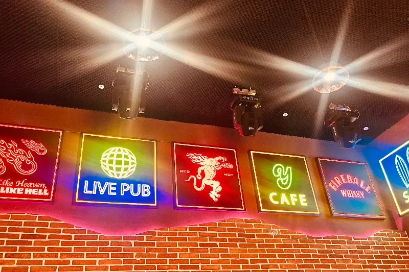 네온사인 인테리어