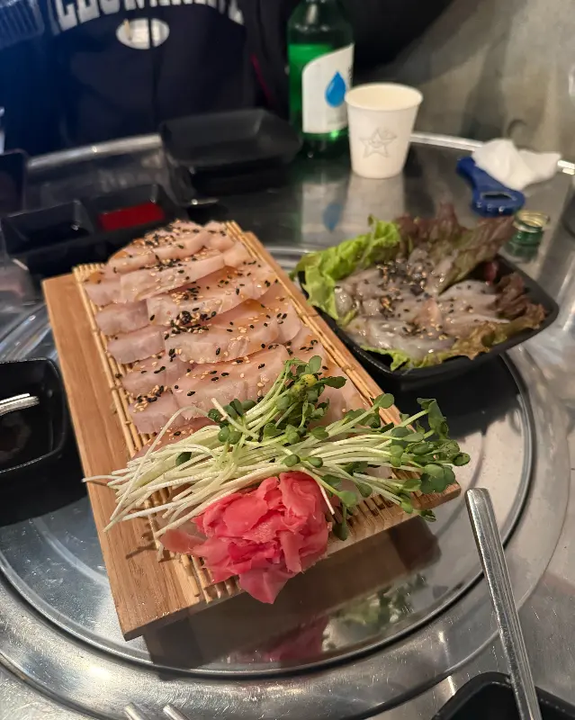 조개구이 한 상