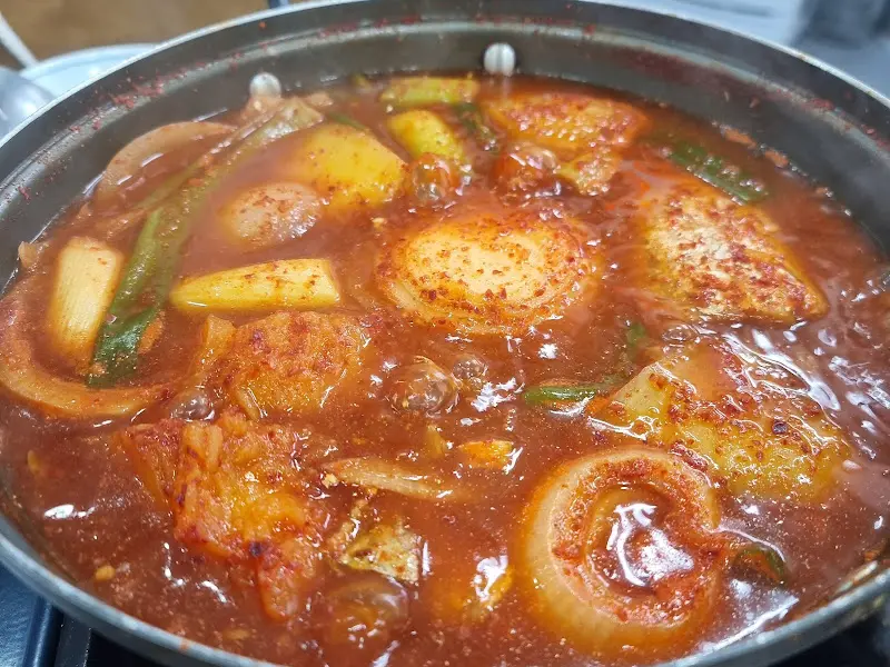 보글보글 갈치조림