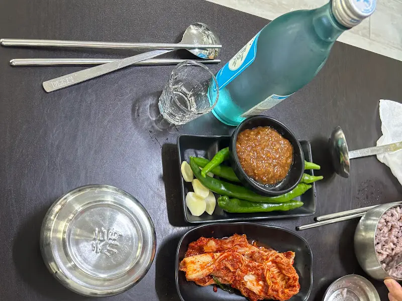 장원정 기본 상차림