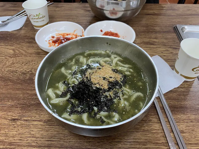 따개비칼국수 비주얼