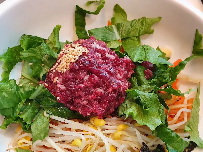 생고기 비빔밥