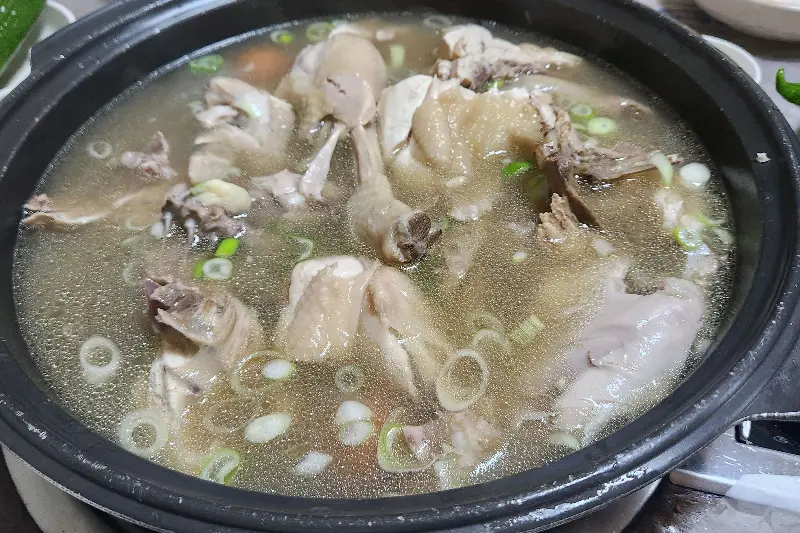 엄나무 토종닭 백숙