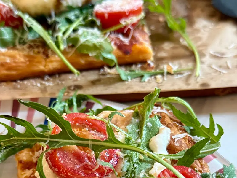 부라타 루꼴라 피자