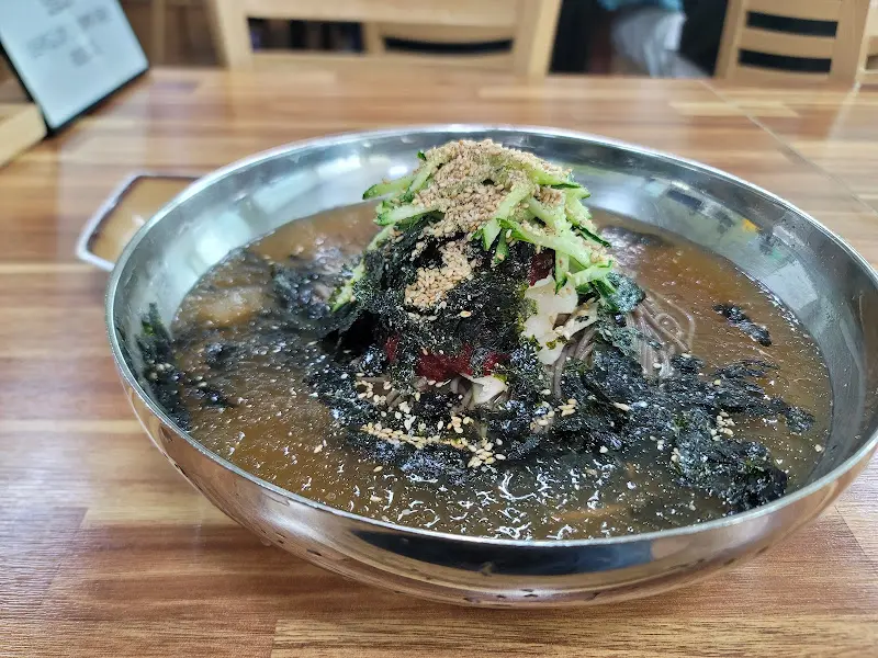 용천막국수 물막국수