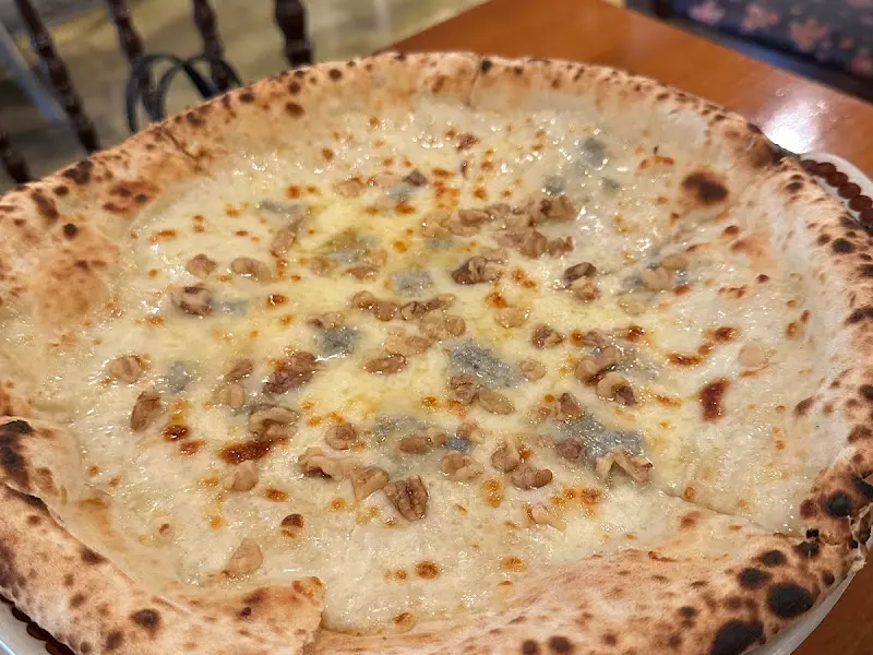 루꼴라 시금치 피자