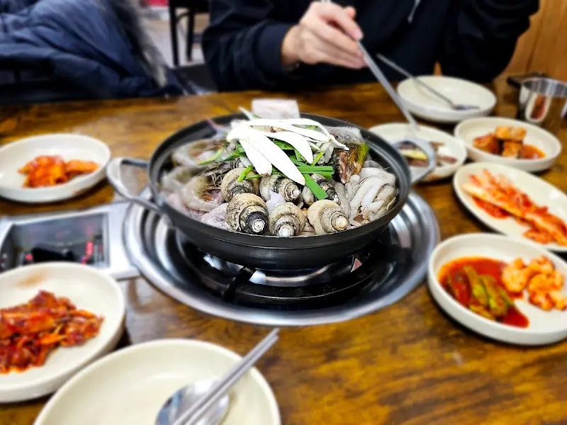 서울해물탕 내부 모습