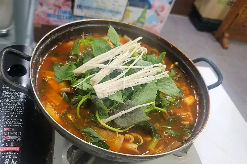 푸짐한 쏘가리 매운탕