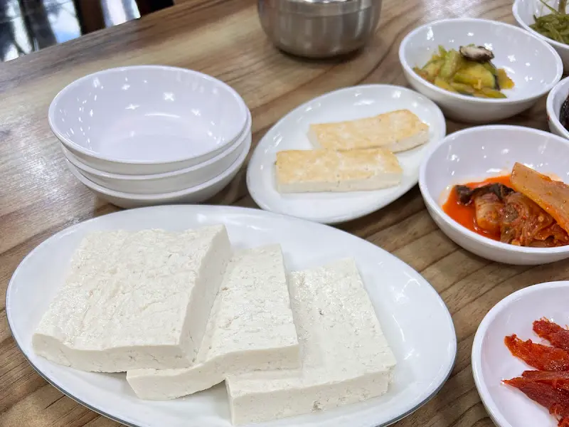 초원순두부 밑반찬