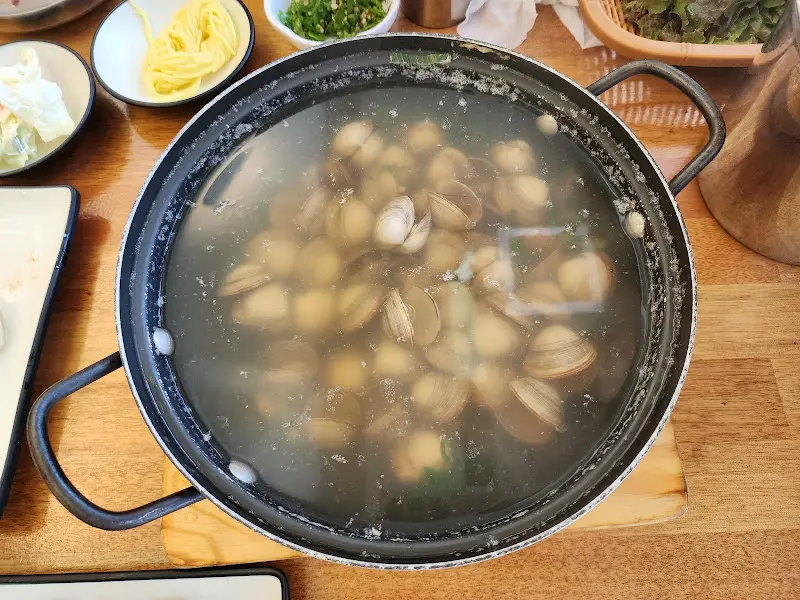 동죽 조개탕