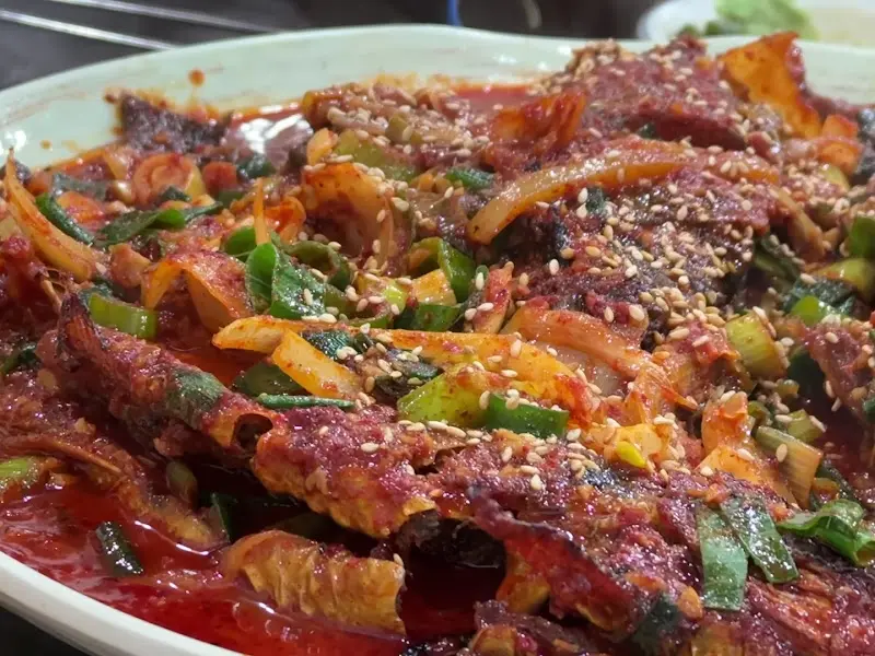 매콤한 코다리조림