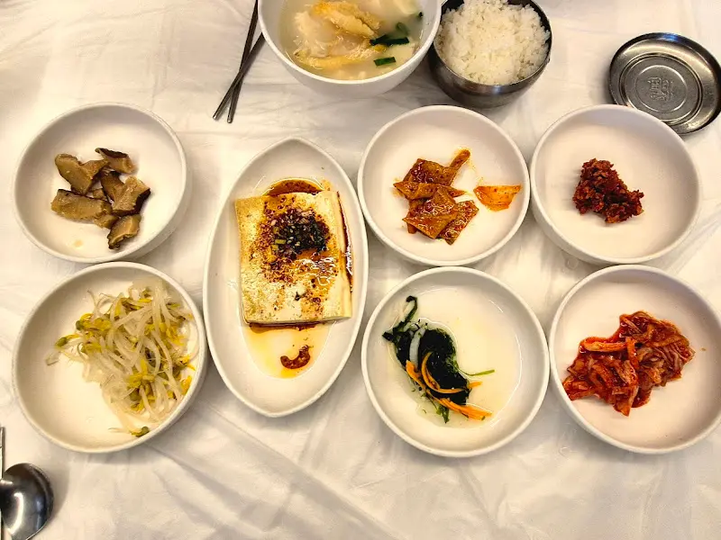 황태구이 정식 한상차림