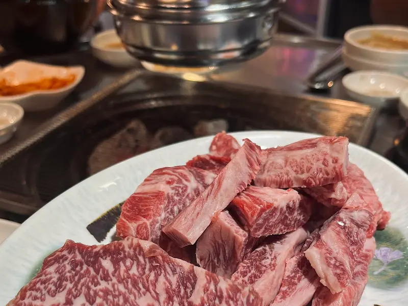 마블링이 환상적인 한우