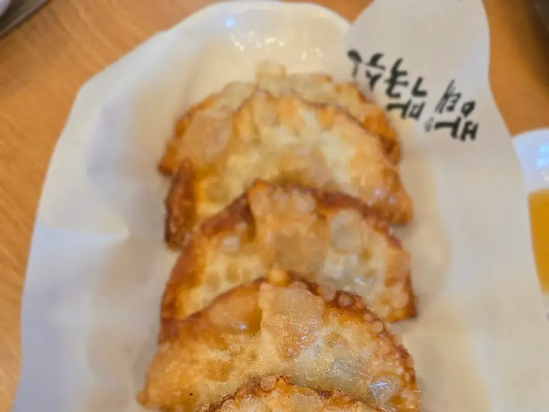 바삭한 튀김만두