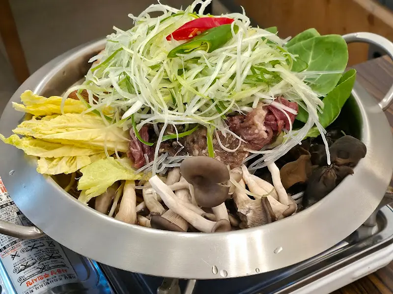 신선한 재료가 듬뿍 들어간 요리