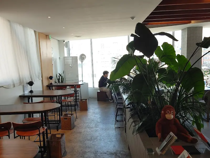 카페 내부 전경