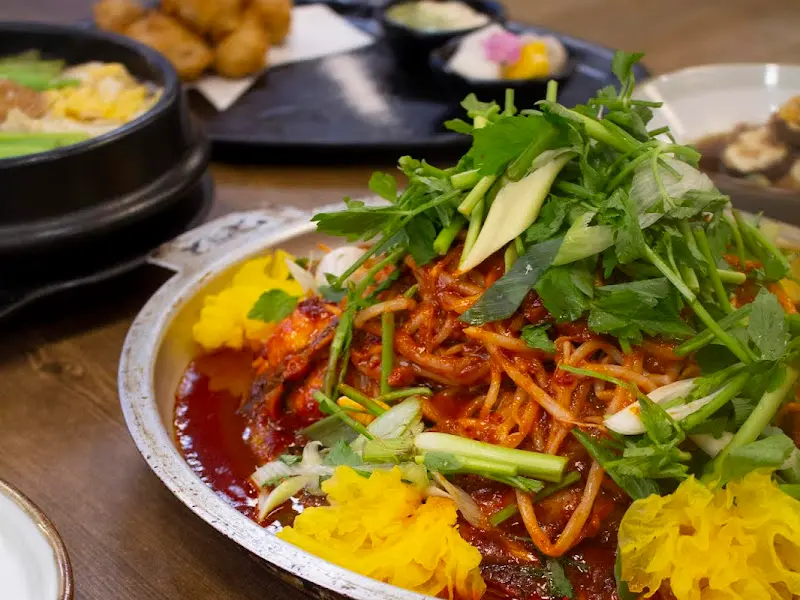 생버섯 복불고기