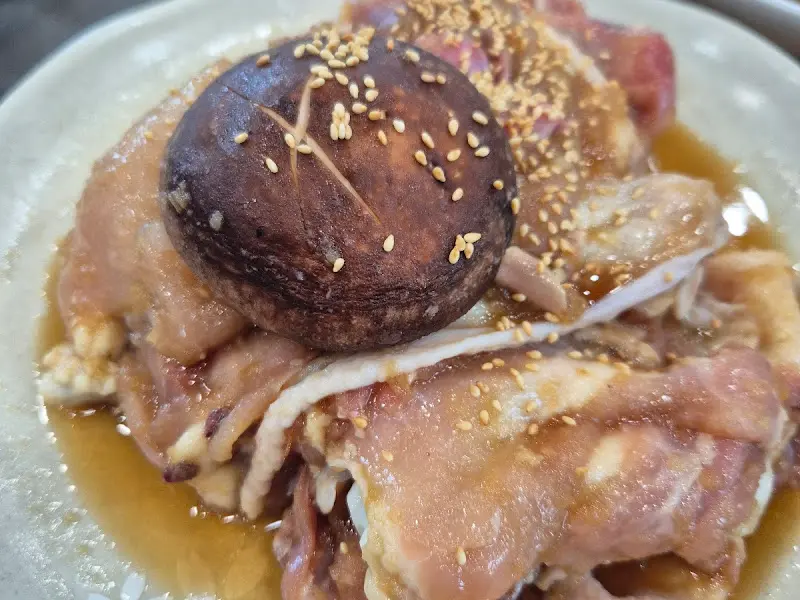 닭숯불구이 비주얼