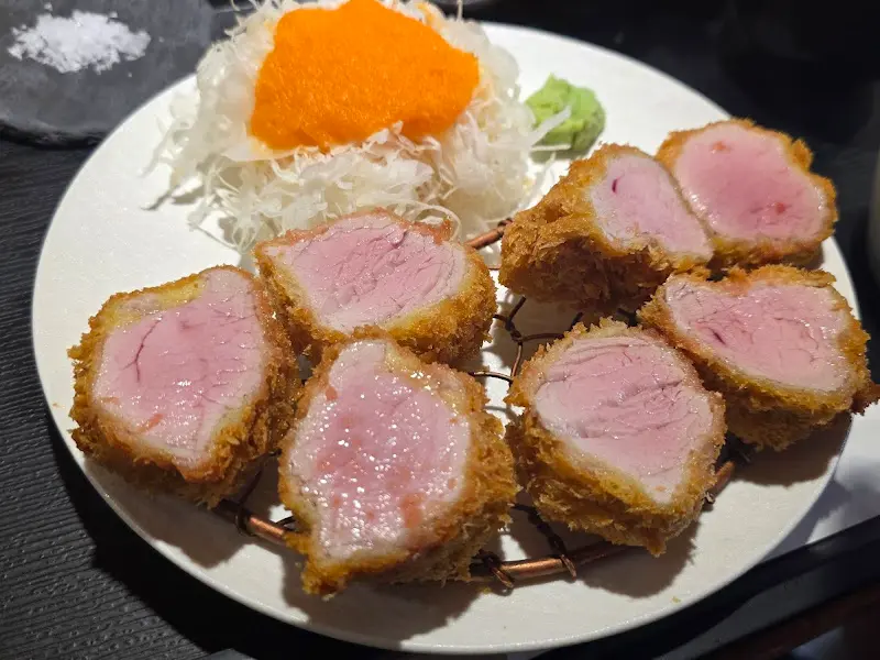 반도카츠 안심카츠 단면