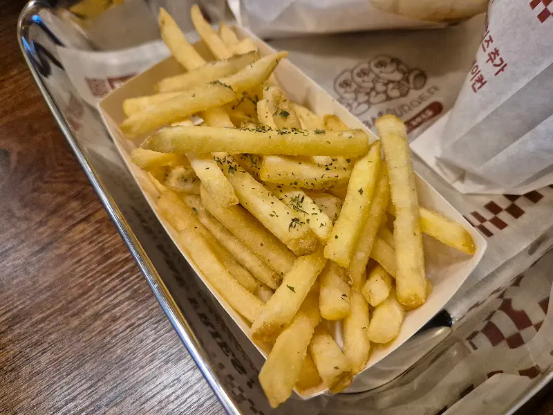 감자튀김 클로즈업