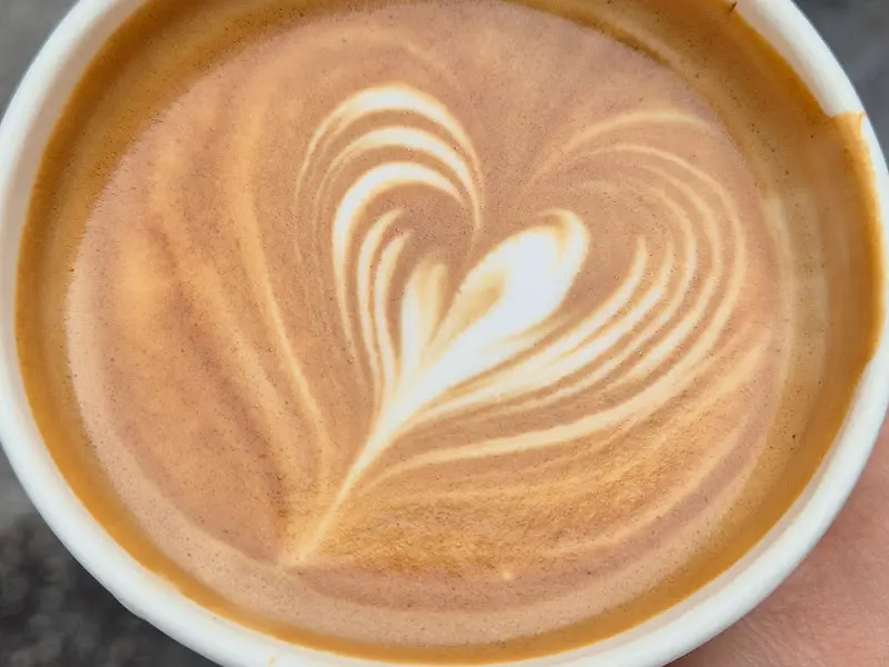 모리사코 라떼 아트