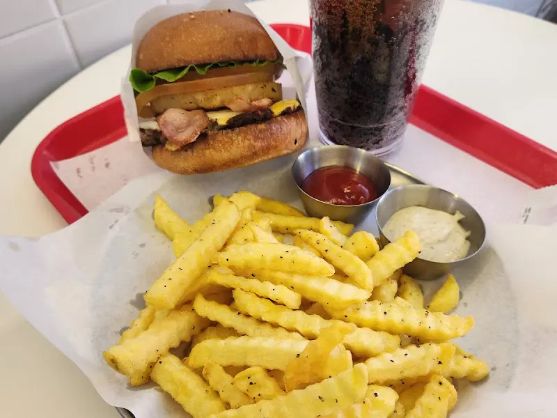 배리스버거 세트 메뉴