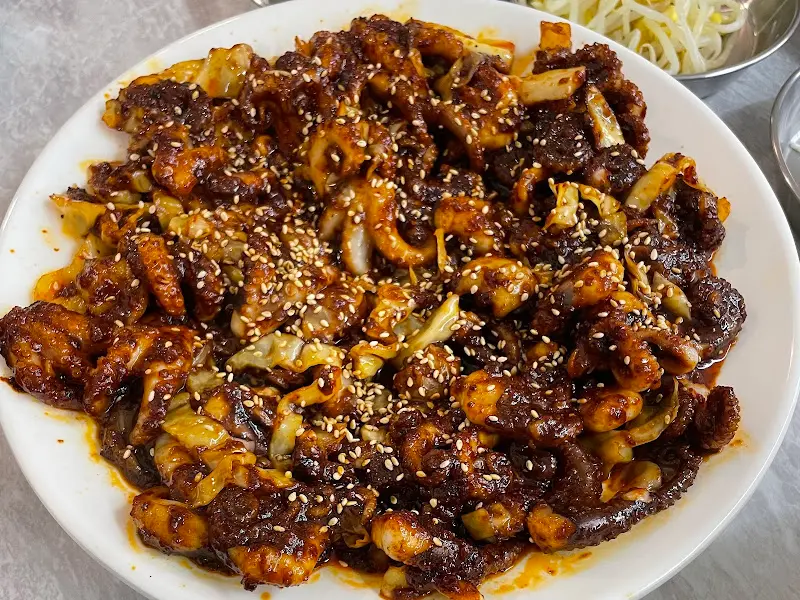 쭈꾸미 볶음 비주얼