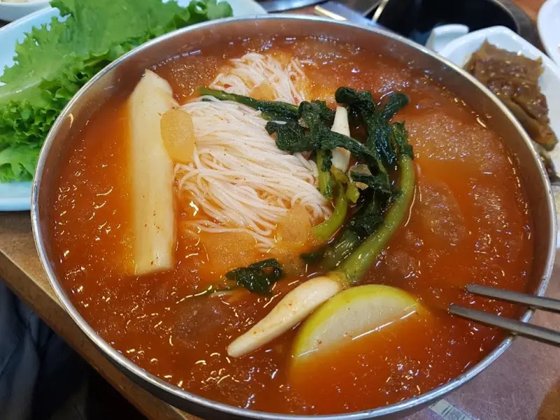 정원식당 열무국수