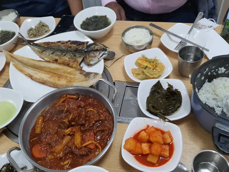 도남식당 한 상 차림