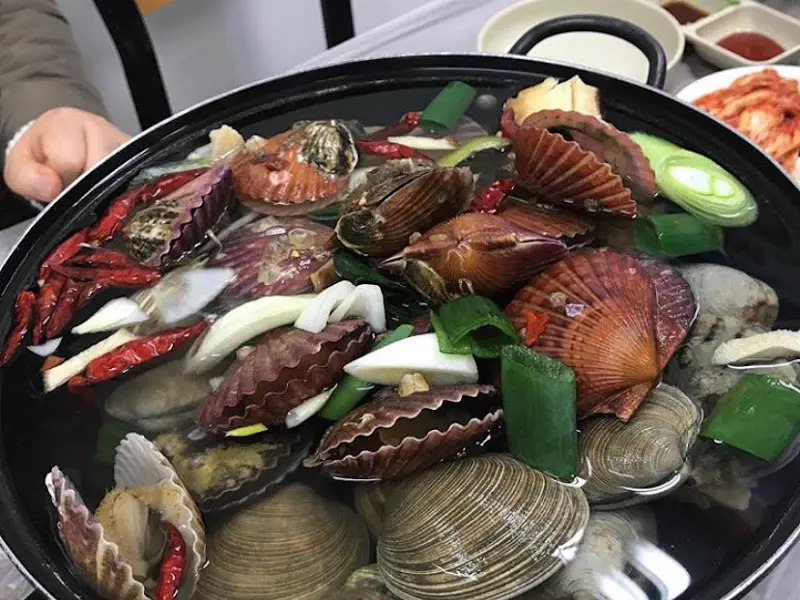 황제라면과 김치의 조화