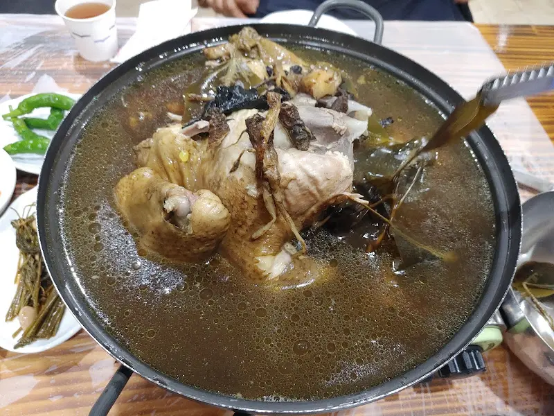 산약초 백숙 비주얼