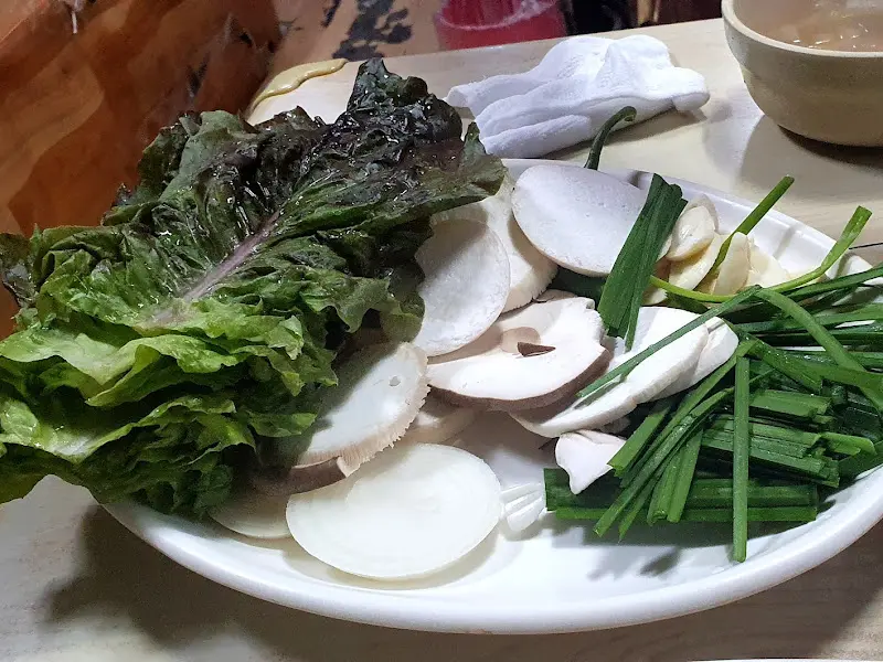 싱싱한 쌈 채소