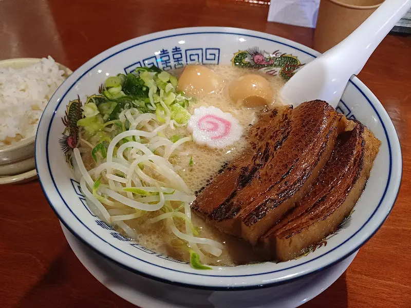 돈코츠 라멘과 밥