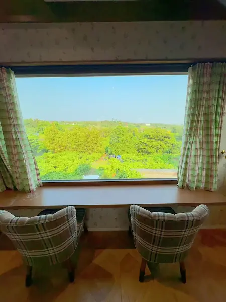 객실에서 바라본 풍경